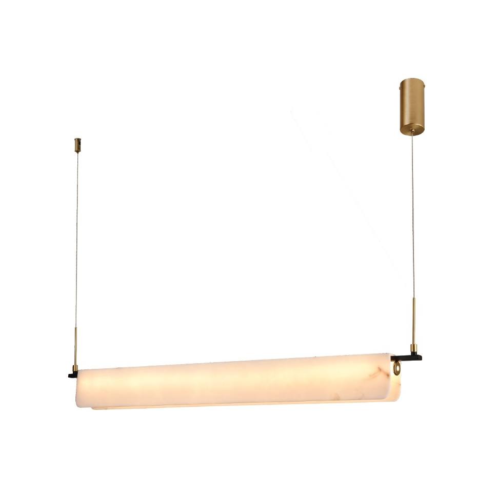 InLight Κρεμαστό φωτιστικό, Alabaster, 18W, 1980lm, 3CCT (by switch on base)D: 100x12x10cm(6116)