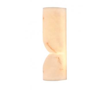 Inlight Επίτοιχο φωτιστικό, Alabaster, 10W, 1100 lm, 3CCT (by switch on base)D:40X12cm(43072)