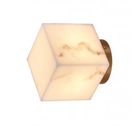 Inlight Επίτοιχο φωτιστικό, Alabaster, 1XG9 D:14X12cm(43071)