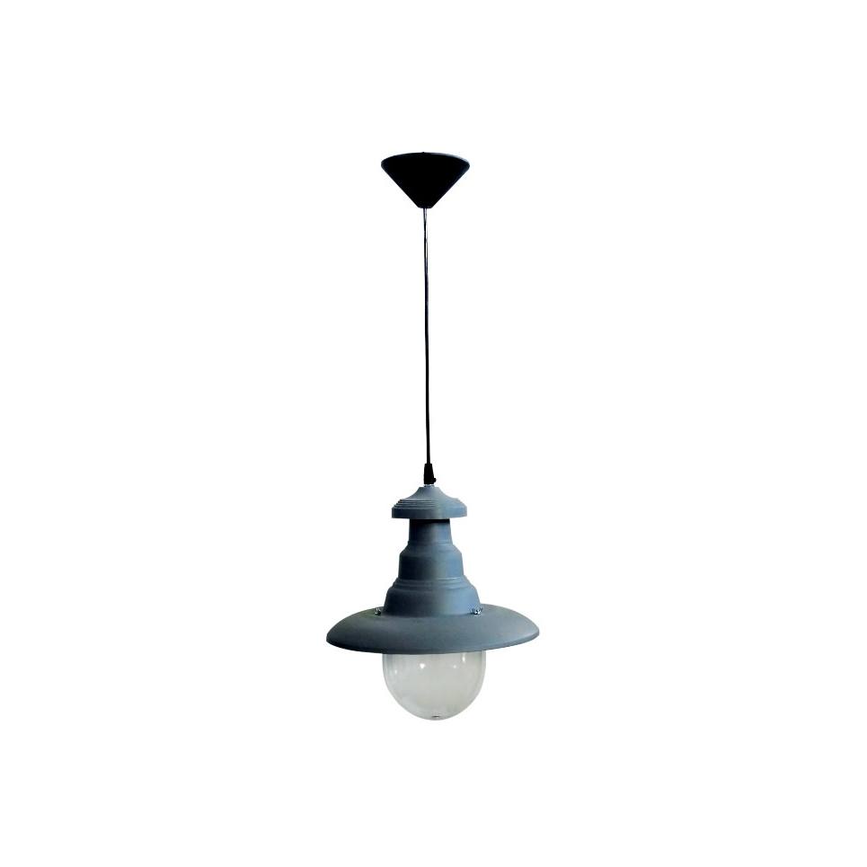 Heronia FLP-100Κ GREY ΠΥΡΟΦΑΝΙ 1/Φ ΠΛΑΣΤΙΚΟ