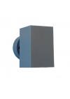 Heronia C-04 1/Φ GREY ΣΠΟΤ ΤΕΤΡΑΓΩΝ.GU10 LED