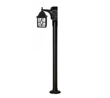 Heronia LP-710ΕΒ 1/Φ 100cm ΜΑΥΡΟ ΕΔΑΦΟΥΣ