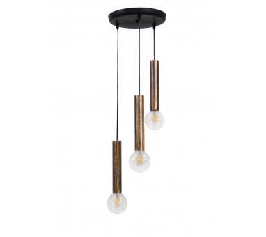 Heronia S-42PENDEL 3/L BRONZE ΚΡΕΜΑΣΤΟ ΣΩΛΗΝΕΣ