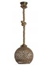Heronia SILK-01 Φ20 ROPE NATURAL UT-BR 1/L Ε/27