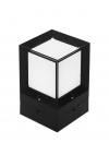 Heronia D-265 BLACK ΕΔΑΦΟΥΣ ΤΕΤΡΑΓΩΝΟ ΠΛΑΣΤΙΚΟ 16x16x27cm