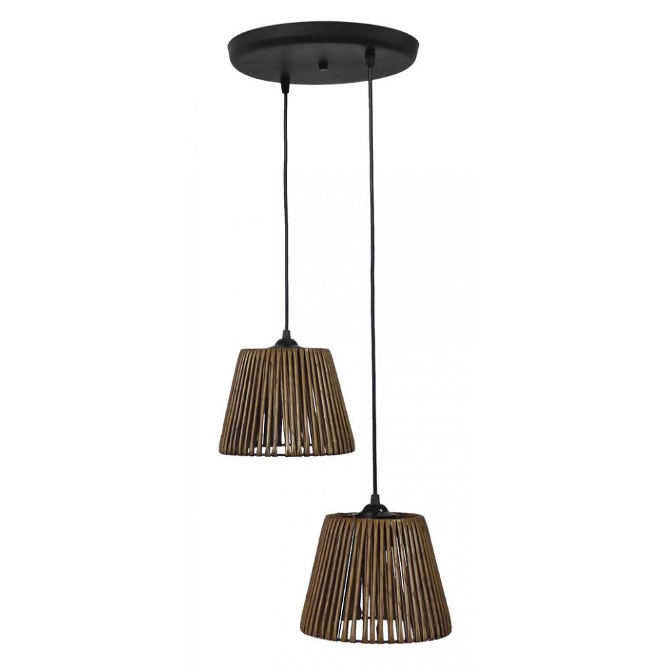 Heronia CUBA/2L PENDEL BROWN ΚΡΕΜΑΣΤΟ