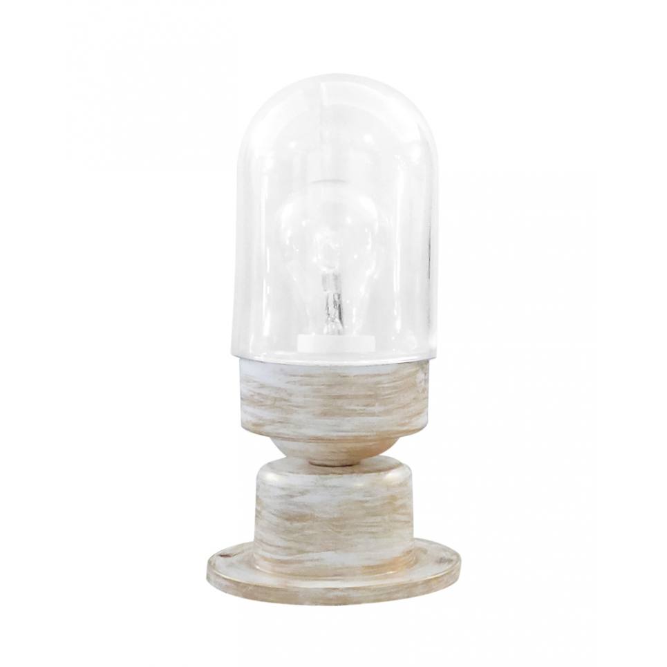 Heronia SLP-650E WHITE-BRONZE ΕΔΑΦΟΥΣ ΒΙΔΩΤΟ ΓΥΑΛΙ ΘΥΕΛΗΣ