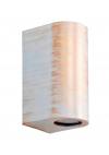 Heronia C-032 WHITE-BRONZE 2/L UP-DOWN ΣΠΟΤ ΚΥΛΙΝΔΡΟΣ 2XGU10