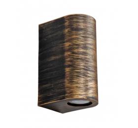 Heronia C-032 BRONZE 2/L UP-DOWN ΣΠΟΤ ΚΥΛΙΝΔΡΟΣ 2XGU10