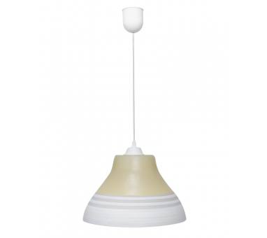 Heronia GL-1040/35 1L SOMON-ΛΕΥΚΟ Φ35 ΓΥΑΛΙΝΟ ΚΡΕΜΑΣΤΟ