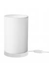 Heronia TL-07/H-01 WHITE/CREAM-WHITE ΠΟΡΤΑΤΙΦ ΚΥΛΙΝΔΡΙΚΟ ΑΜΠΑΖΟΥΡ Ε/27