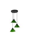 Heronia GREEN PENDEL 3/L φωτιστικό οροφής/κρεμαστό ανισόπεδο Ε/27
