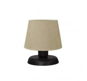 Heronia ΠΟΡΤΑΤΙΦ ΚΩΝΙΚΟ ΑΜΠΑΖΟΥΡ TL-08 Ø20 ΜΠΕΖ-BLACK Ε/27