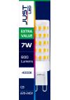 JUST LED JUSTLed-LED Bulb G9 7W 880LM 4000K Φυσικό (B090007012)
