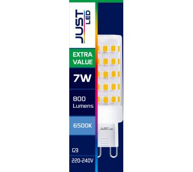 JUST LED JUSTLed-LED Bulb G9 7W 880LM 6000K Ψυχρό (B090007013)