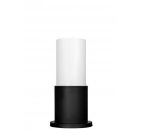 Heronia D-270 BLACK ΕΔΑΦΟΥΣ ΚΥΛΙΝΔΡΙΚΟ OPAL ΣΚΕΤΟ ΠΛΑΣΤΙΚΟ 12x23cm