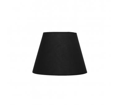Heronia Η-03 ΚΩΝΙΚΟ ΜΑΥΡΟ Φ25 ΑΜΠΑΖΟΥΡ Φ25h19φ15cm Ε/27 ΕΠΙΤΡΑΠ