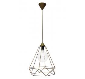 Heronia DM-01 NEW 1L GOLD METAL Μοντέρνο φωτιστικό