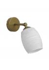 Heronia BARREL/AP KEY GOLD-WHITE ΑΠΛΙΚΑ ΓΥΑΛΙ E/27