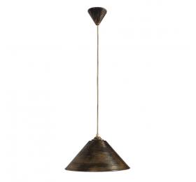 Heronia Κρεμαστό φωτιστικό CONOS/30 1L BRONZE PLASTIC E/27