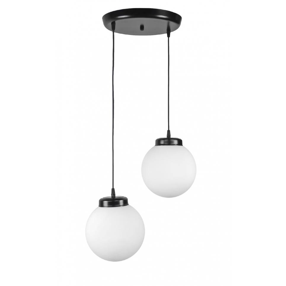 Heronia Φωτιστικό /οροφής ανισόπεδο GL-600 PENDEL 2L BL-WHITE