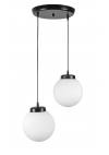 Heronia Φωτιστικό /οροφής ανισόπεδο GL-600 PENDEL 2L BL-WHITE