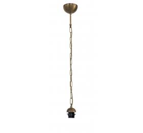 Heronia ΑΝΑΡΤΗΣΗ ΑΛΥΣΙΔΑ Ε/27Κ CHAIN BRONZE ΡΟΔΕΛΑ