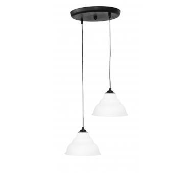Heronia PUBLIC/20 PENDEL 2/L BLACK-WHITE ΚΡΕΜΑΣΤΟ