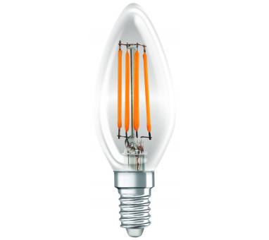 JUST LED JUSTLed-LED Filament Ε14 C35 6W 2700K Θερμό Dimmable (B143506111)
