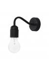 Heronia AS-25ΑΡ 1/Φ BLACK ΑΠΛΙΚΑ Ε/27 90°