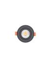 Inlight Downlight σποτ GU10 σε μαύρη απόχρωση (X00350B)