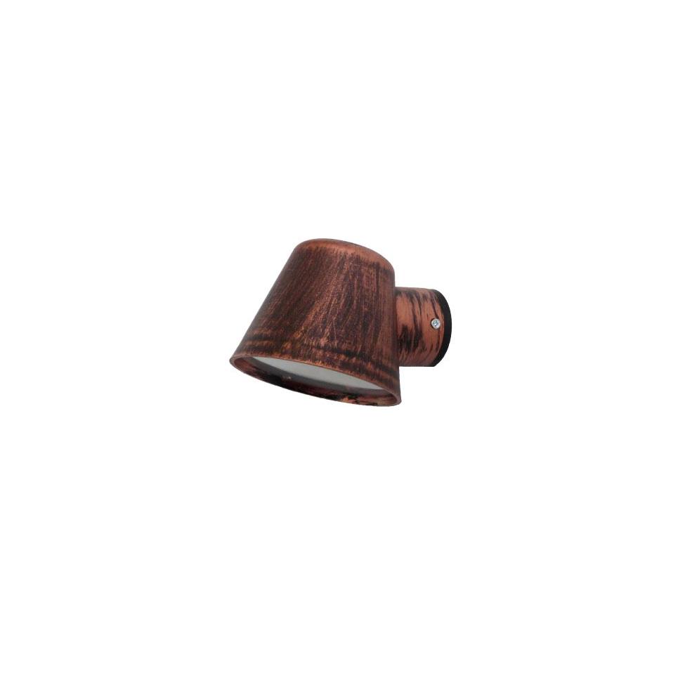 Heronia C-09 COPPER 1/Φ ΑΠΛΙΚΑ GU-10 LED ΠΛΑΣΤΙΚΗ