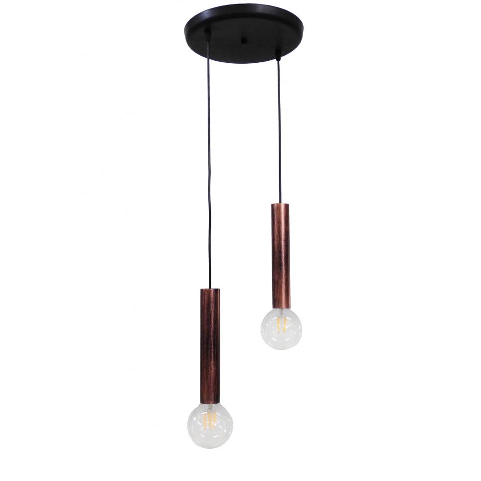 Heronia S-42PENDEL 2/L COPPER ΚΡΕΜΑΣΤΟ ΣΩΛΗΝΕΣ