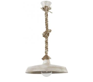 Heronia US-GAS ROPE-ΜΙΧ 1/L WHITE-BRONZE ΚΡΕΜΑΣ