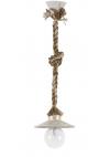 Heronia LP-150Κ -S- ROPE-ΜΙΧ WHITE-BRONZE ΚΡΕΜΑ