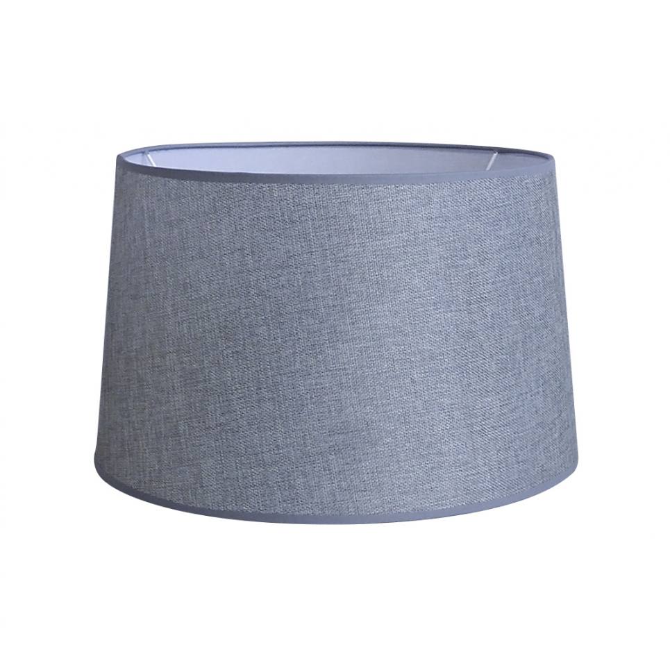 Heronia Η-04 ΚΩΝΙΚΟ ΓΚΡΙ Φ40 ΑΜΠΑΖΟΥΡ Φ40h25φ35,5cm ΕΠΙΤΡΑΠΕΖΙΟ