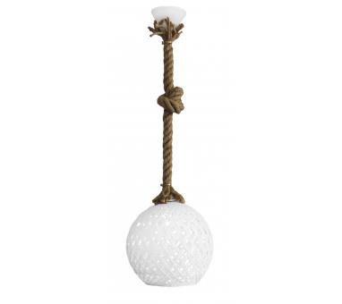 Heronia SILK-01 Φ20 ROPE WHITE UT-WH 1/L Ε/27