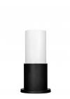 Heronia D-270 BLACK ΕΔΑΦΟΥΣ ΚΥΛΙΝΔΡΙΚΟ OPAL ΣΚΕΤΟ ΠΛΑΣΤΙΚΟ 12x23cm