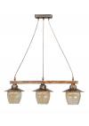 Heronia R-98CABLE RAGA 3/L BRONZE ΚΡΕΜΑΣΤΟ ΞΥΛ.ΓΥΑΛΙ ΜΕΛΙ ΜΕ ΤΑΜΠΛΑ