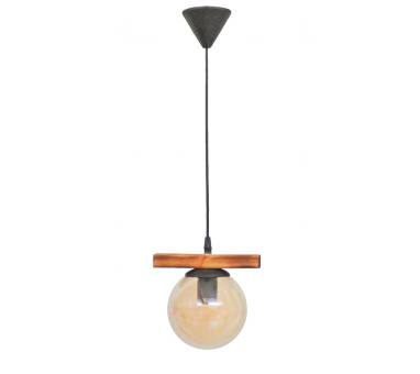 Heronia R-600CABLE 1/L WOOD ΚΡΕΜΑΣΤΟ ΞΥΛ.ΓΥΑΛΙ ΜΕΛΙ ΣΦΑΙΡΑΚΙ