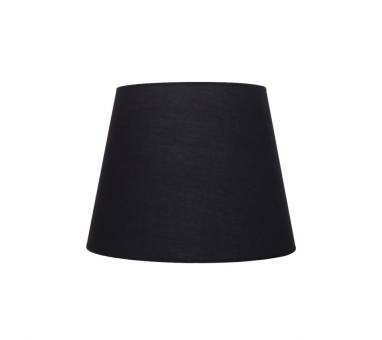 Heronia Η-03 ΚΩΝΙΚΟ ΜΑΥΡΟ Φ35 ΑΜΠΑΖΟΥΡ Φ35h25φ23cm Ε/27 ΕΠΙΤΡΑΠΕΖΙΟ
