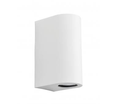 Heronia C-032 WHITE 2/L UP-DOWN ΣΠΟΤ ΚΥΛΙΝΔΡΟΣ 2XGU10