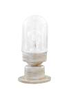 Heronia SLP-650E WHITE-BRONZE ΕΔΑΦΟΥΣ ΒΙΔΩΤΟ ΓΥΑΛΙ ΘΥΕΛΗΣ