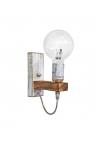 Heronia E/27AP FLAT WH-BR ΑΠΛΙΚΑ ΞΥΛ.ΝΤΟΥΙ