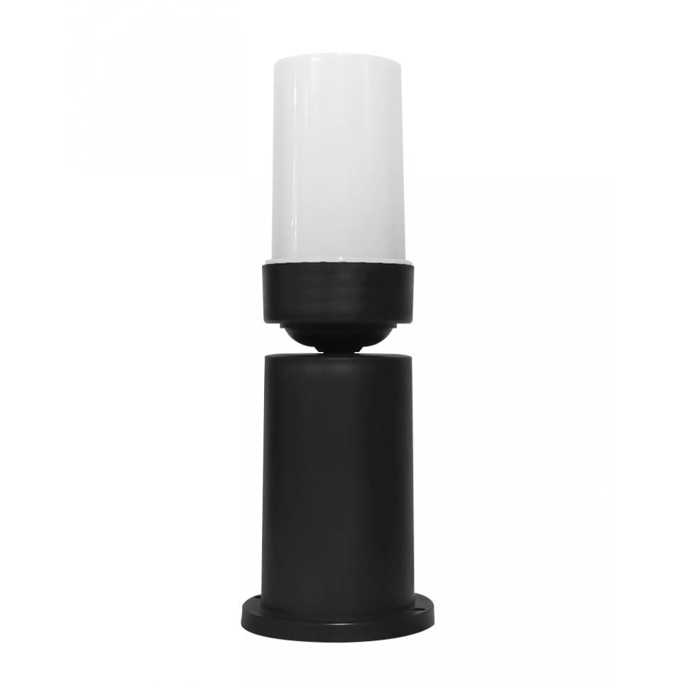 Heronia D-06EB 20 cm BLACK Δαπέδου/εδάφους φωτιστικό Ε/27 μαύρο