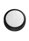Heronia D-207 B BLACK ΣΤΕΓΑΝΗ ΕΠΙΤΟΙΧΙΑ ΠΛΑΦΟΝΙΕΡΑ ΕΞΩΤ. ΧΩΡΟΥ ΕΝΣΩΜΑΤΩΜΕΝΟ LED