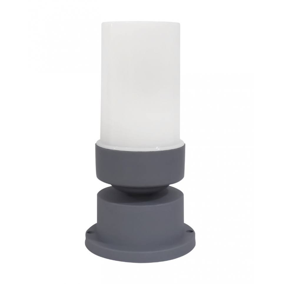 Heronia D-06E GREY Δαπέδου/εδάφους H23CM φωτιστικό Ε/27 γκρί