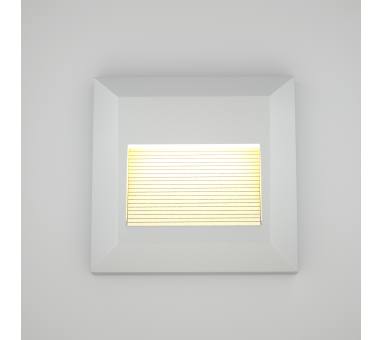 Heronia Φωτιστικό επιτοίχιο πλαφονιέρα HER-06 LED WHITE εξωτερικού χώρου