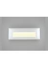 Heronia Φωτιστικό επιτοίχιο πλαφονιέρα HER-07 LED WHITE εξωτερικού χώρου