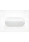 Heronia Φωτιστικό επιτοίχιο χελώνα HER-12 LED WHITE εξωτερικού χώρου
